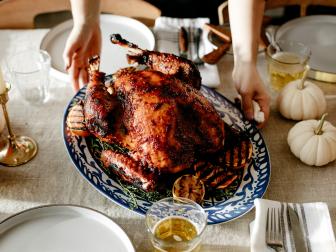 Molly Yeh's Sweet & Smoky Turkey, as seen on Girl Meets Farm, Season 2.